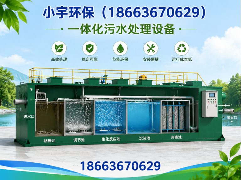 山东屠宰污水处理设备展示图