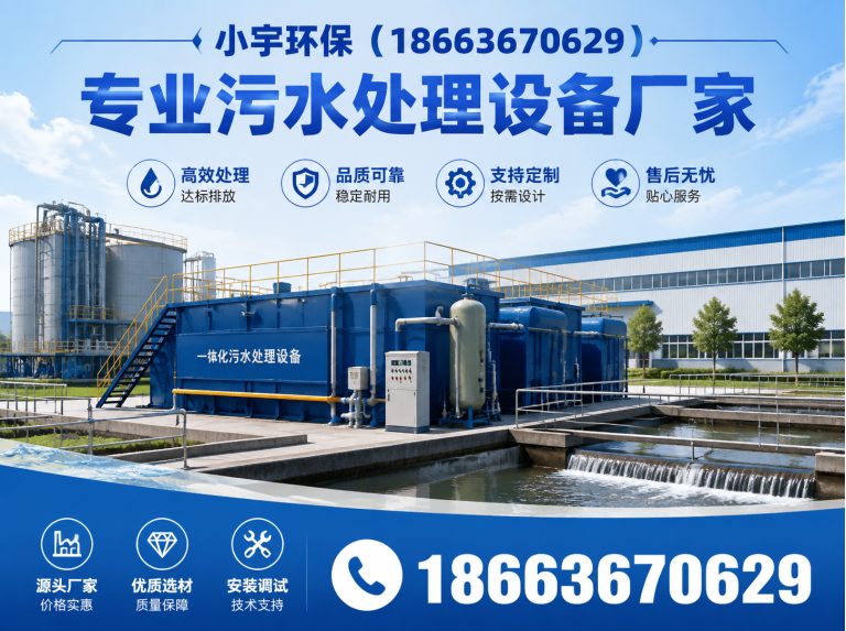 山东生活污水处理设备展示图